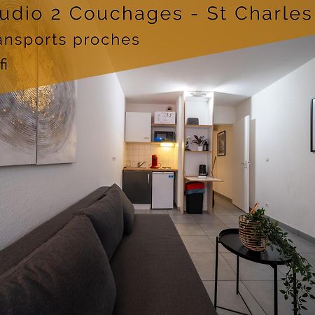 מרסיי Appartement Tout Equipe A 6Min De La Gare St Charles מראה חיצוני תמונה