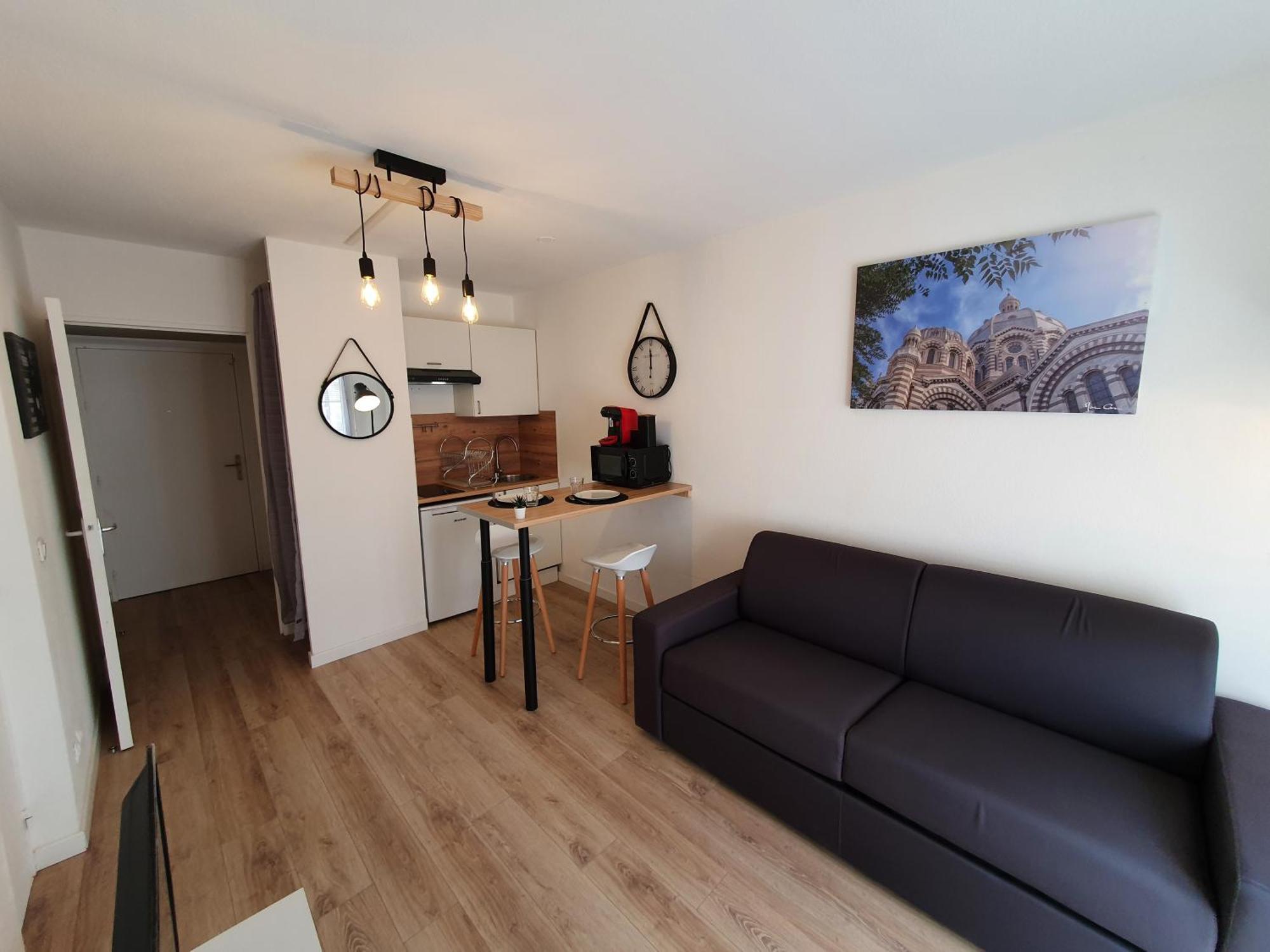 מרסיי Appartement Tout Equipe A 6Min De La Gare St Charles מראה חיצוני תמונה