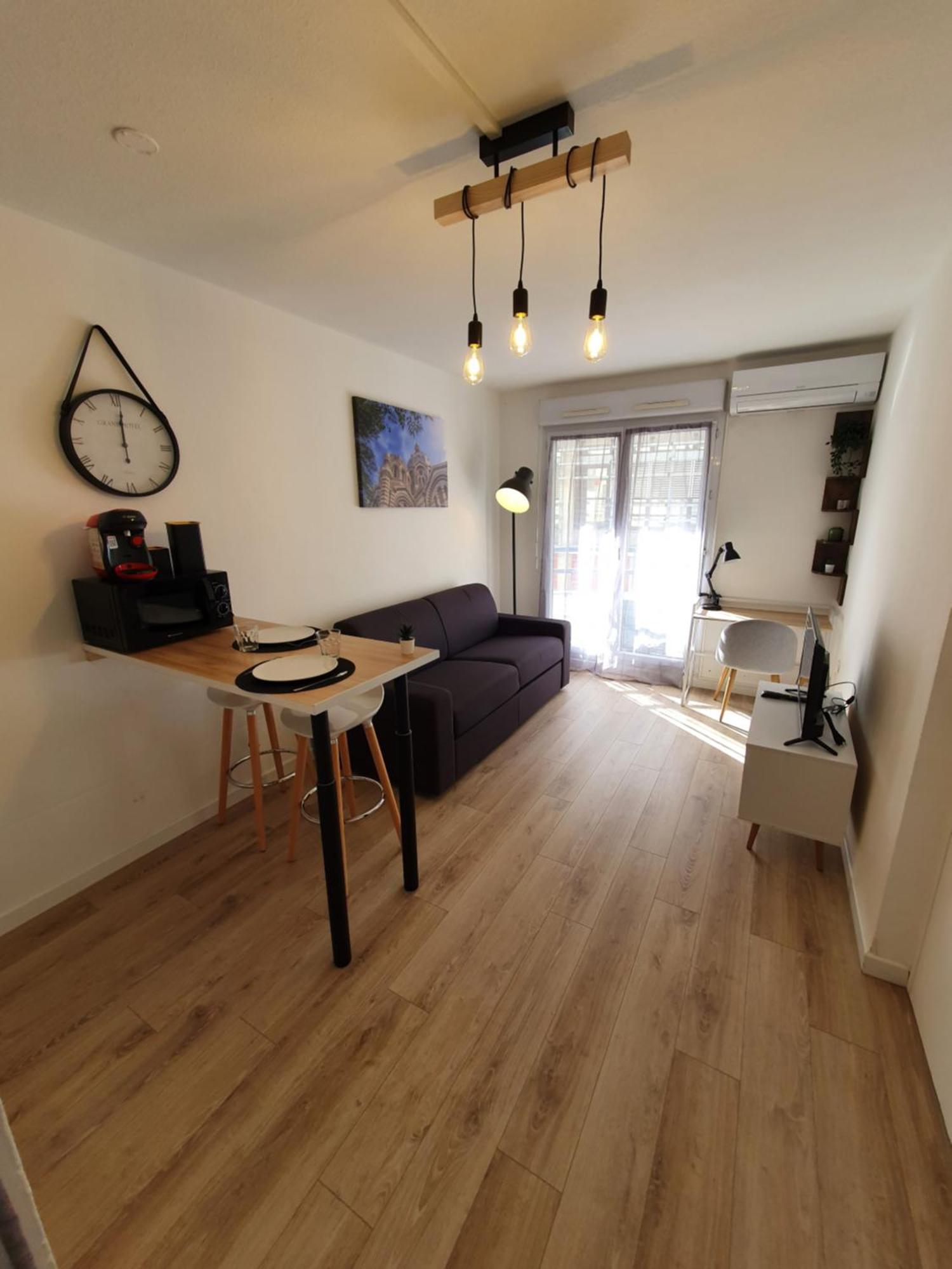 מרסיי Appartement Tout Equipe A 6Min De La Gare St Charles מראה חיצוני תמונה